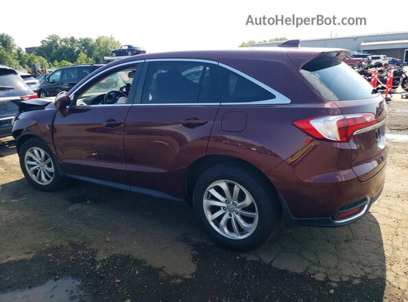 5J8TB4H56GL024280 2016 ACURA RDX Бордовый Задняя левая четверть