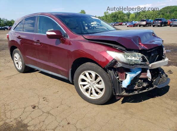 5J8TB4H56GL024280 2016 ACURA RDX Бордовый Передняя правая четверть