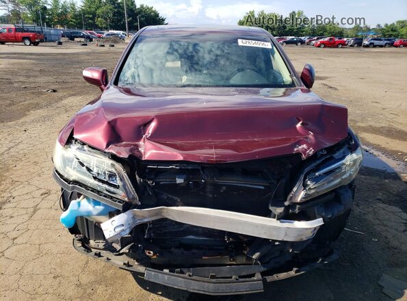 5J8TB4H56GL024280 2016 ACURA RDX Бордовый Вид спереди