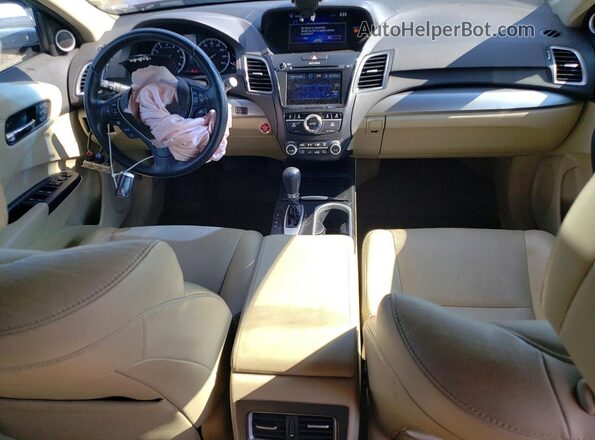 5J8TB4H56GL024280 2016 ACURA RDX Бордовый Вид панели приборов