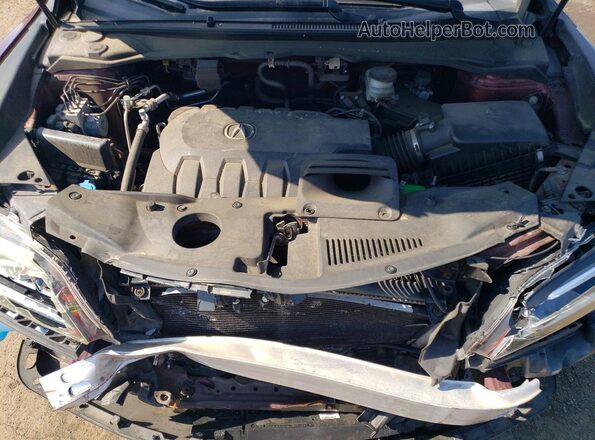 5J8TB4H56GL024280 2016 ACURA RDX Бордовый Вид подкапотного пространства