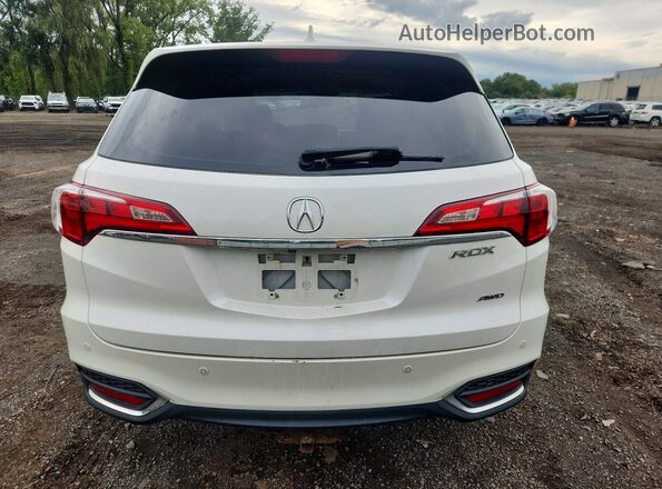 5J8TB4H75GL010209 2016 ACURA RDX White Հետևի տեսք