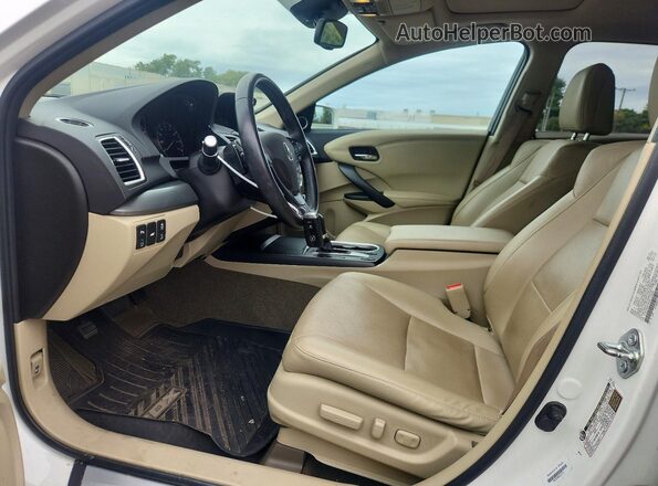 5J8TB4H75GL010209 2016 ACURA RDX White Սալոնի դիմացի տեսք