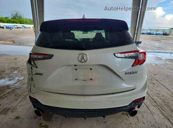 5J8TC1H64KL000332 2019 ACURA RDX White Widok z tyłu