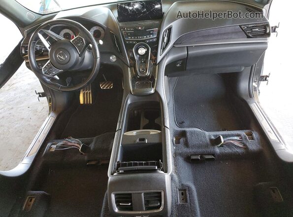 5J8TC1H66LL016517 2020 ACURA RDX Черный Вид панели приборов