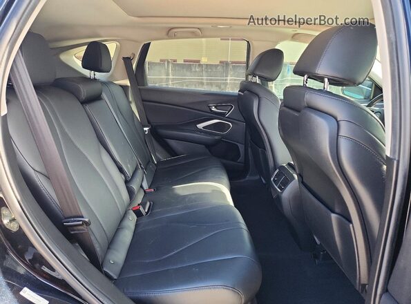 5J8TC2H34LL006242 2020 ACURA RDX Black Rear interior view