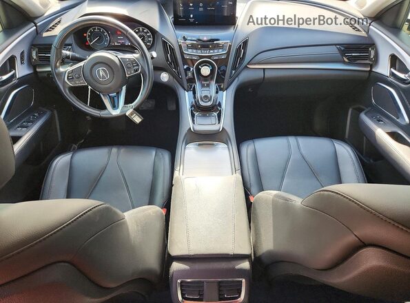 5J8TC2H34LL006242 2020 ACURA RDX Black Dashboard view