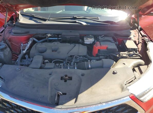 5J8TC2H36LL037265 2020 ACURA RDX Red Շարժիչի բաժամունքի տեսք