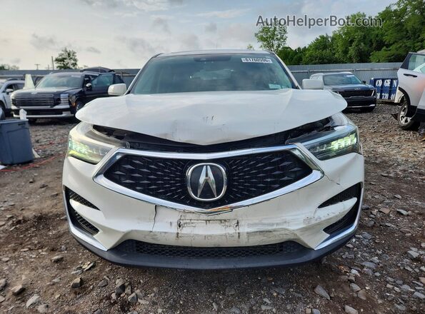 5J8TC2H51KL009292 2019 ACURA RDX White Vista frontal