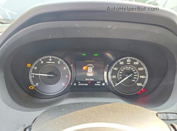 5J8TC2H52KL022178 2019 ACURA RDX Серый Вид щитка приборов