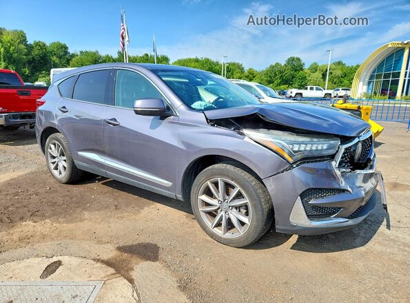 5J8TC2H52KL022178 2019 ACURA RDX Серый Передняя правая четверть