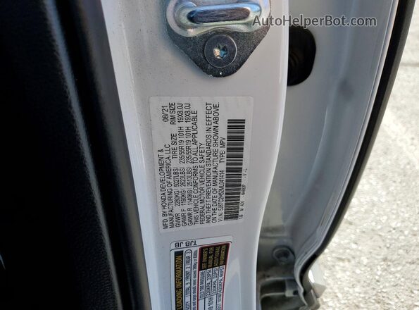 5J8TC2H52ML041414 2021 ACURA RDX Белый Вид подкапотного пространства