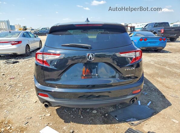5J8TC2H53KL010248 2019 ACURA RDX Black Widok z tyłu