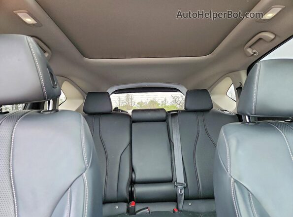 5J8TC2H55ML019181 2021 ACURA RDX Silver Rear seats view