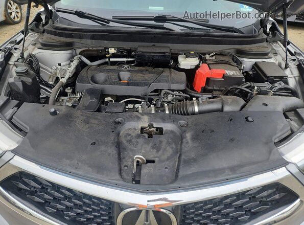 5J8TC2H5XLL024309 2020 ACURA RDX Silver Widok komory silnika