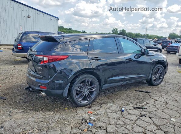 5J8TC2H62ML032446 2021 ACURA RDX Black Trasero derecho