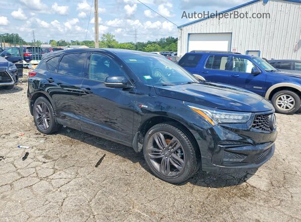 5J8TC2H62ML032446 2021 ACURA RDX Black Delantero derecho