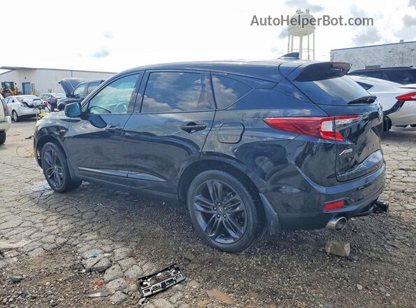 5J8TC2H62ML032446 2021 ACURA RDX Black Trasero izquierdo