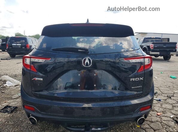 5J8TC2H62ML032446 2021 ACURA RDX Black Vista trasera