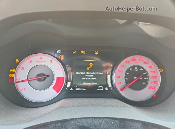 5J8TC2H63SL801081 2025 ACURA RDX Серый Вид щитка приборов