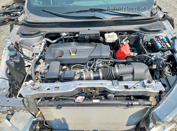 5J8TC2H69ML038888 2021 ACURA RDX Silver ძრავის განყოფილების ხედი