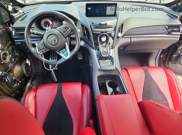 5J8TC2H8XRL001325 2024 ACURA RDX Black Widok deski rozdzielczej