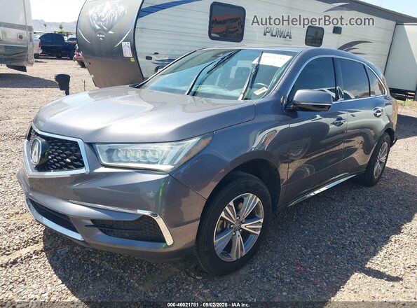 5J8YD3H30LL006943 2020 ACURA MDX Gray Առջևի ձախ երեք քառորդ տեսարան