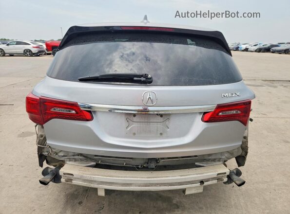 5J8YD3H34JL009356 2018 ACURA MDX Silver Հետևի տեսք
