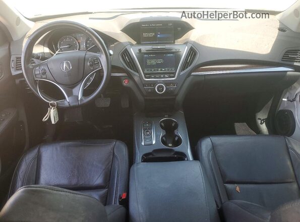 5J8YD4H30LL017284 2020 ACURA MDX White Առջևի վահանակի տեսք