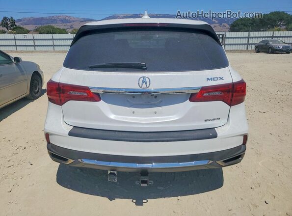 5J8YD4H30LL017284 2020 ACURA MDX White Հետևի տեսք