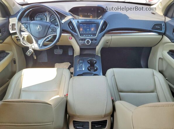 5J8YD4H36LL004605 2020 ACURA MDX Красный Вид панели приборов