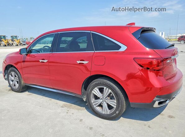 5J8YD4H36LL004605 2020 ACURA MDX Красный Задняя левая четверть