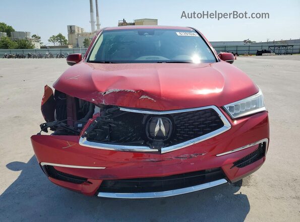 5J8YD4H36LL004605 2020 ACURA MDX Красный Вид спереди