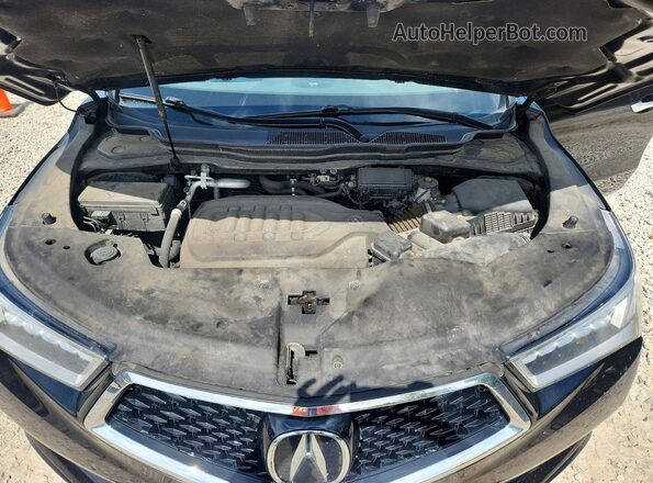 5J8YD4H38LL043941 2020 ACURA MDX Black Engine compartment view