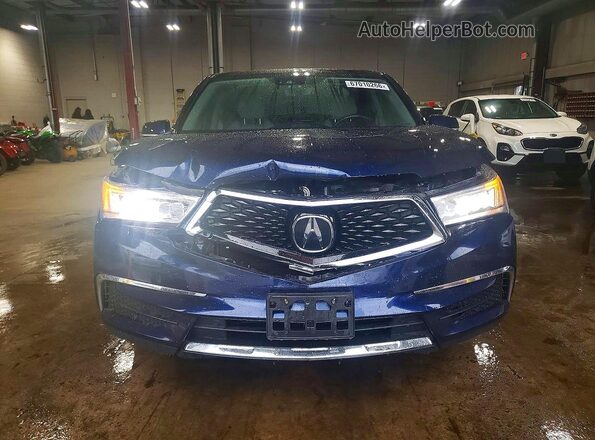 5J8YD4H56LL016898 2020 ACURA MDX Синий Вид спереди
