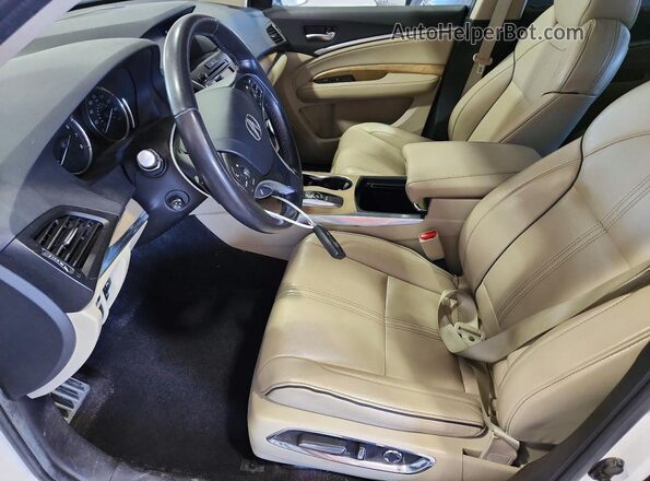 5J8YD7H71KL001923 2019 ACURA MDX White Սալոնի դիմացի տեսք