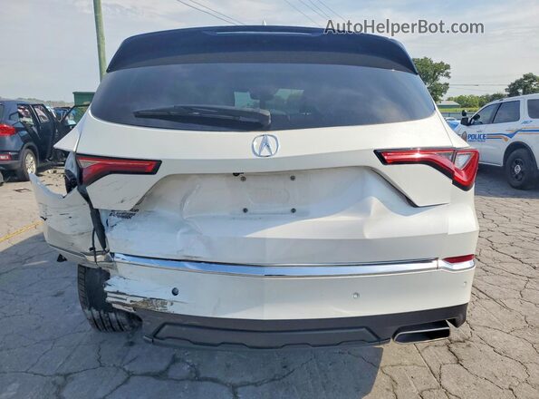 5J8YD9H42PL007075 2023 ACURA MDX White Vista trasera