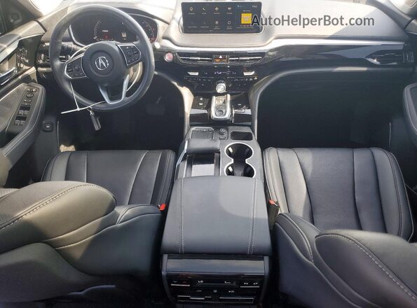5J8YD9H42PL007075 2023 ACURA MDX White Vista del salpicadero