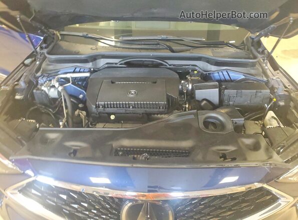 5J8YD9H42RL005488 2024 ACURA MDX Blue Vista del compartimento del motor