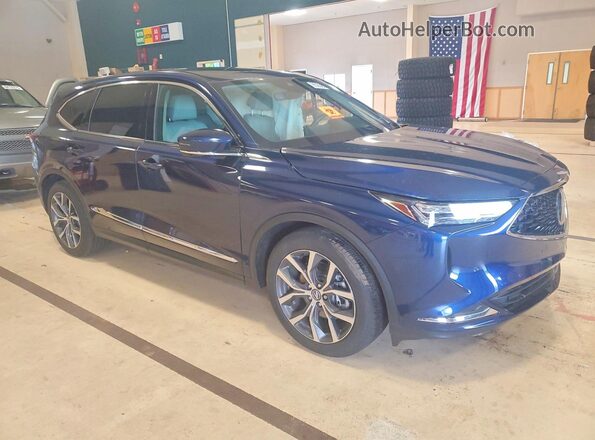 5J8YD9H42RL005488 2024 ACURA MDX Blue Delantero derecho