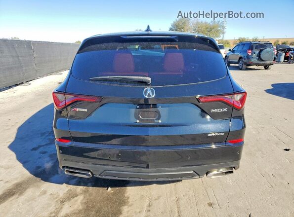 5J8YE1H02NL030669 2022 ACURA MDX Black Rear view