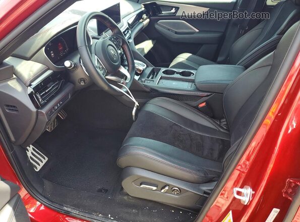 5J8YE1H04SL008250 2025 ACURA MDX Red Սալոնի դիմացի տեսք