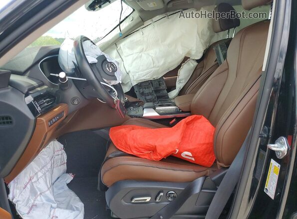 5J8YE1H89PL036493 2023 ACURA MDX Черный Вид салона спереди