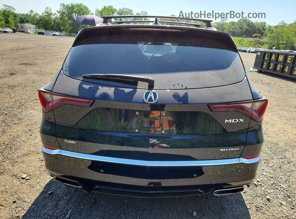 5J8YE1H89SL016009 2025 ACURA MDX Black Widok z tyłu