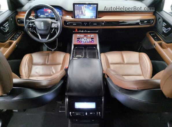5LM5J7WC1PGL04865 2023 LINCOLN AVIATOR Blue Widok deski rozdzielczej