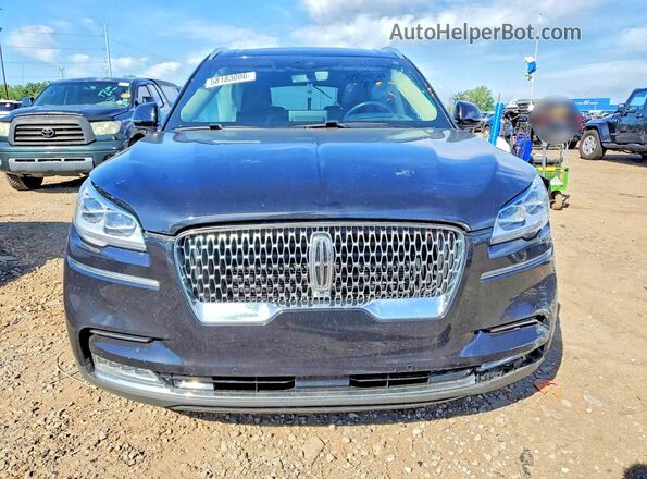 5LM5J7XC5LGL34508 2020 LINCOLN AVIATOR Black Front view