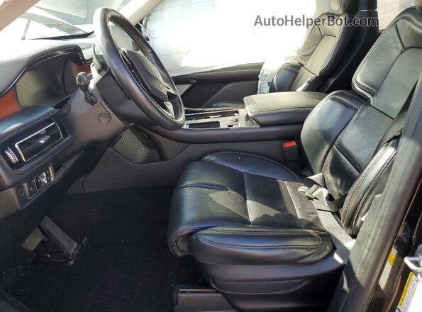 5LM5J7XC5LGL34508 2020 LINCOLN AVIATOR Black Front interior view