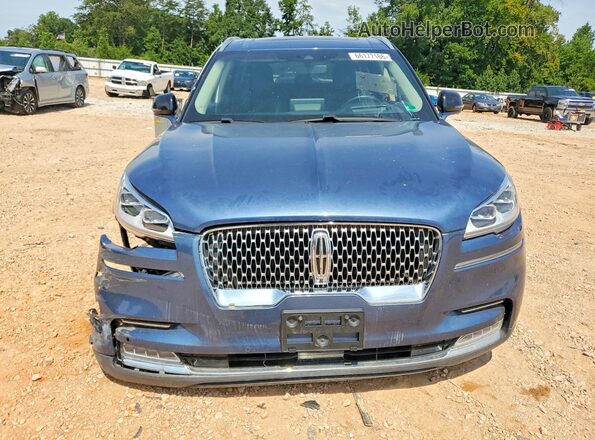 5LM5J7XC6LGL06071 2020 LINCOLN AVIATOR Blue Вид спереду