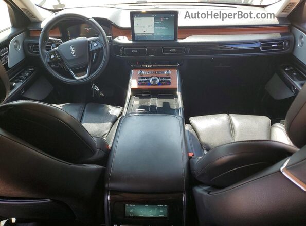 5LM5J7XC6LGL06071 2020 LINCOLN AVIATOR Blue Вид панелі приладів