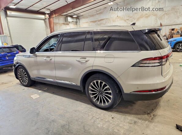 5LM5J7XC7RGL06072 2024 LINCOLN AVIATOR Желто-коричневый Задняя левая четверть